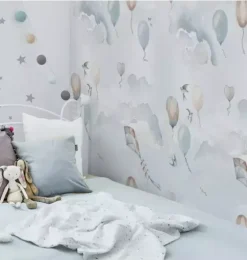 Balloons Fairytale Wallpaper