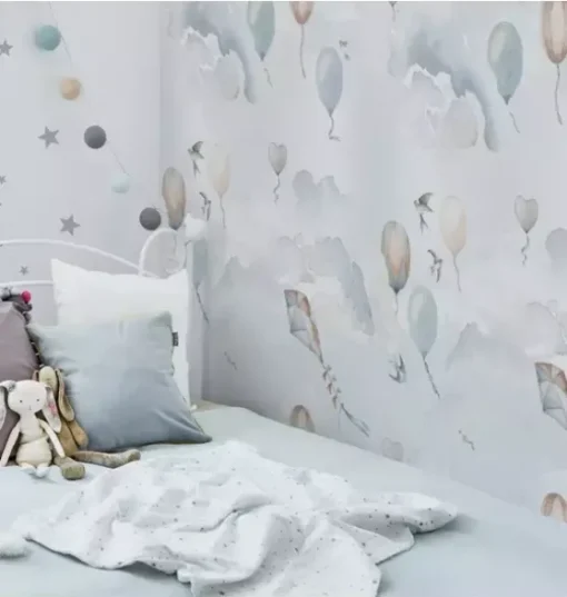 Balloons Fairytale Wallpaper