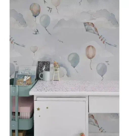 Balloons Fairytale Wallpaper