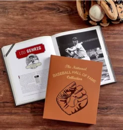 BASEBALL HALL OF FAME  LEATHER EDITION
