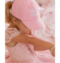 Big Sister Bow Baseball Hat