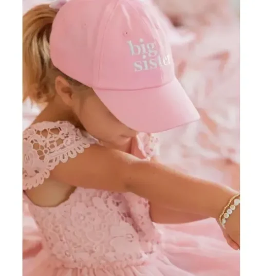 Big Sister Bow Baseball Hat