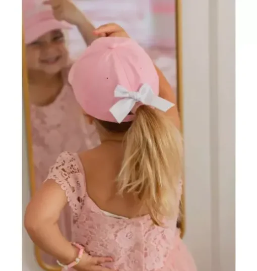 Big Sister Bow Baseball Hat