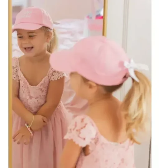 Big Sister Bow Baseball Hat