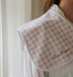 Bird's Song Burp Cloth - Pink
