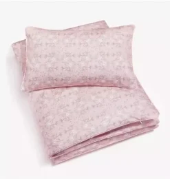 Bird's Song Toddler Duvet Set - Pink