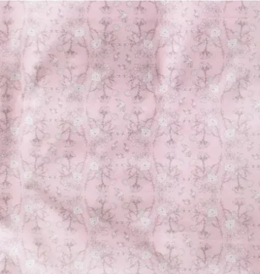 Bird's Song Toddler Duvet Set - Pink
