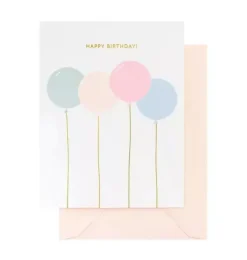 Birthday Balloons Greeting Card
