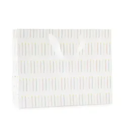 Birthday Candles Large Gift Bag
