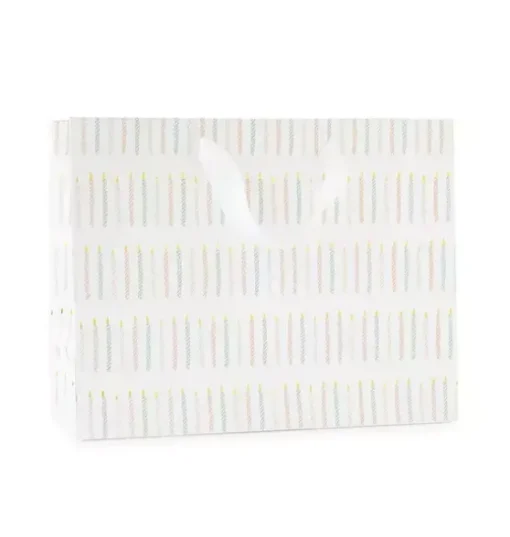 Birthday Candles Large Gift Bag
