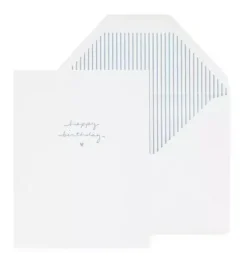 Blue Happy Birthday Greeting Card