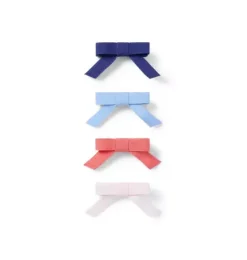 Bow Barrette Set