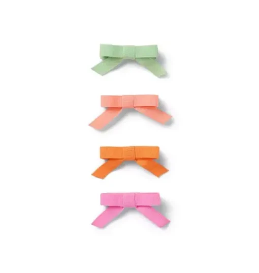 Bow Barrette Set