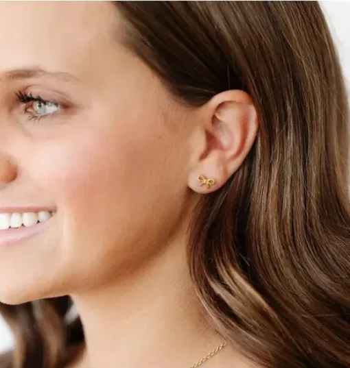 Bow Stud Earrings