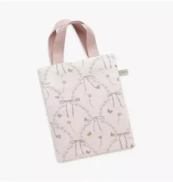 Bows & Butterfly Kisses Crib Sheet - Pink