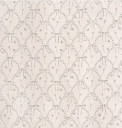 Bows & Butterfly Kisses Crib Sheet - Pink