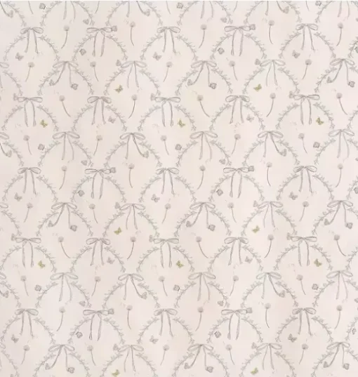 Bows & Butterfly Kisses Crib Sheet - Pink