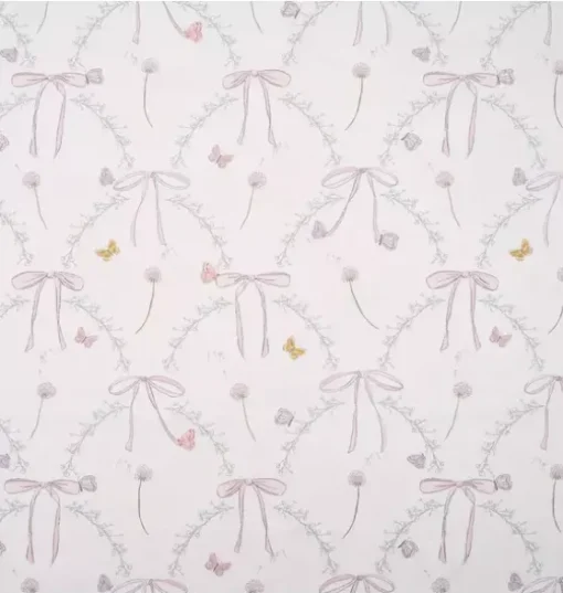 Bows & Butterfly Kisses Swaddle - Pink