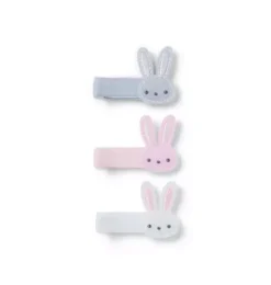 Bunny Barrette Set