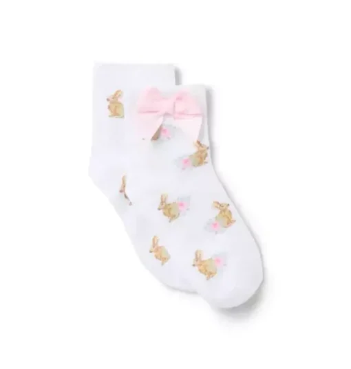Bunny Bow Sock
