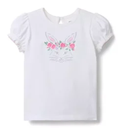 Bunny Puff Sleeve Tee