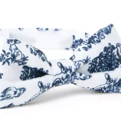 Bunny Toile Bowtie