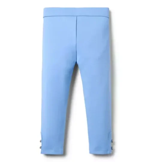 Button Cuff Ponte Pant
