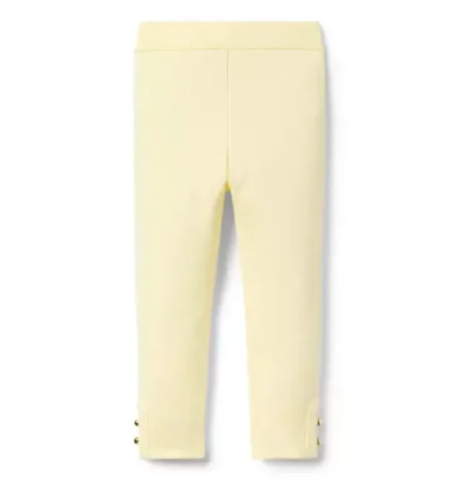 Button Cuff Ponte Pant