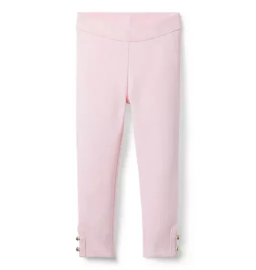 Button Cuff Ponte Pant