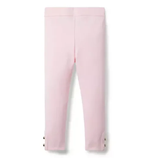 Button Cuff Ponte Pant