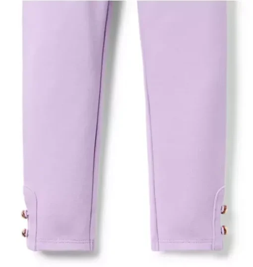 Button Cuff Ponte Pant