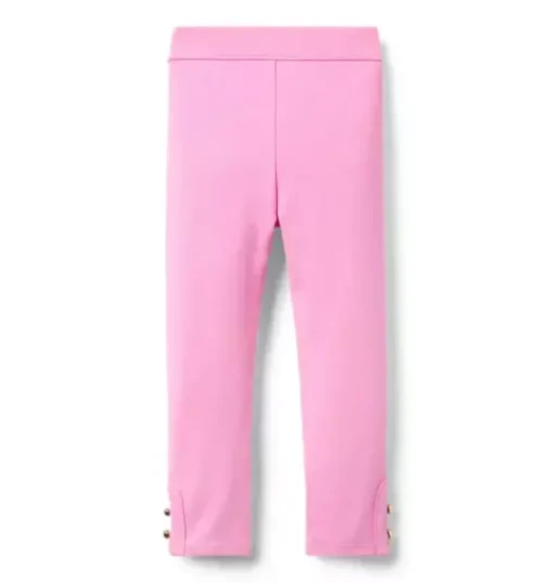 Button Cuff Ponte Pant