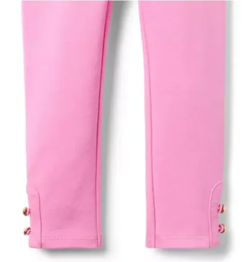 Button Cuff Ponte Pant