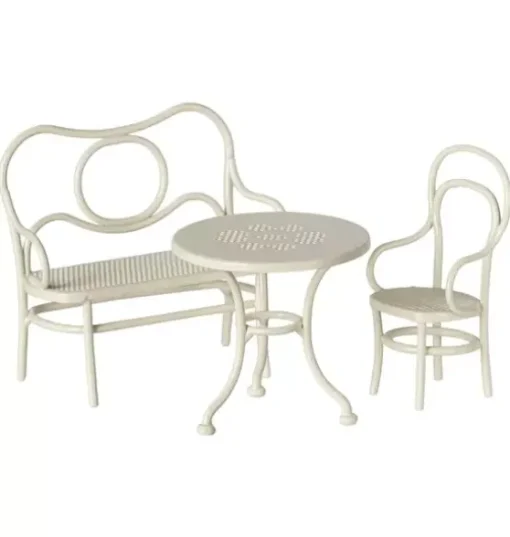 Café set, Mouse, Small - Off white