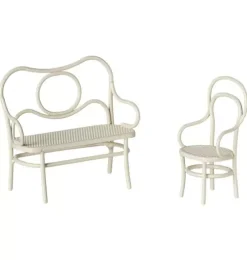 Café set, Mouse, Small - Off white