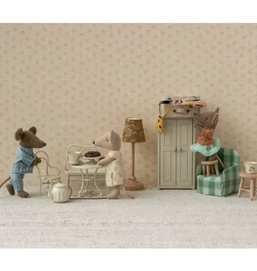 Café set, Mouse, Small - Off white