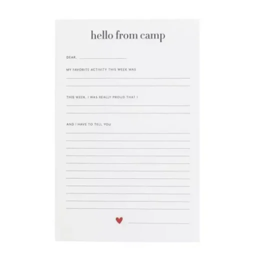Camp Notes (12 Cards)