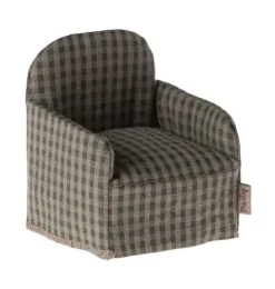 Chair, Mouse - Green checker