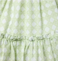 Checked Ruffle Dress