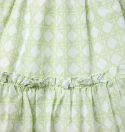 Checked Ruffle Dress
