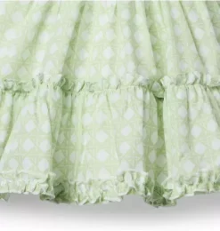 Checked Ruffle Dress