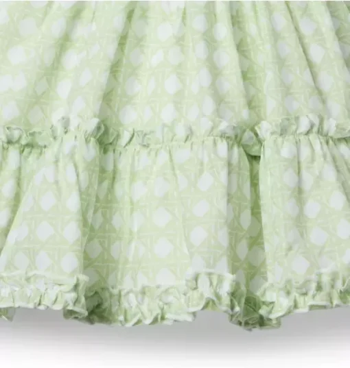 Checked Ruffle Dress