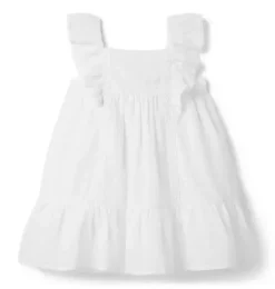 Checked Ruffle Dress
