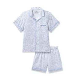 Children's Short Set in Bluehearts