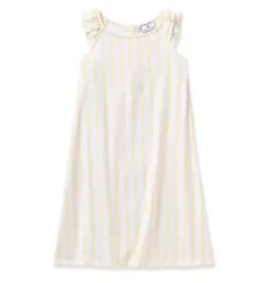 Children's Twill Nightgown in Sunny Stripe