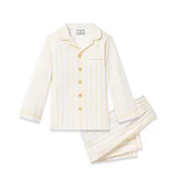 Children's Twill Pajama in Sunny Stripe