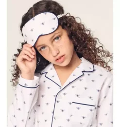 Children's Twill Sleep Mask in Buzzing Bees