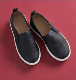 Classic Slip-On Textured Blue