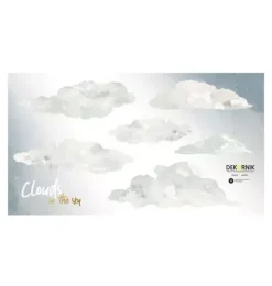 Clouds in the Sky Wall Decal Set
