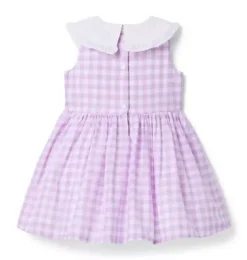 Collared Gingham Dress